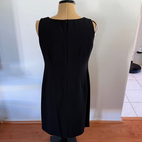 Danny & Nicole Classic Black Midi Dress - Picture 4 of 5
